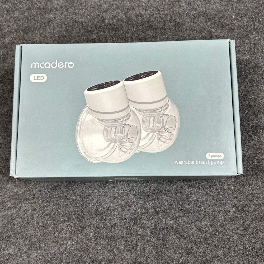 Mcadero LED M6 Wearable Hands-Free Portable Electric Breast Pump NEW SEALED